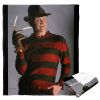 A Nightmare on Elm Street Silk Touch Throw Blanket, 50" x 60", Don't Mess with Freddy