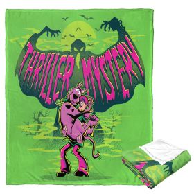 Warner Bros. Scooby-Doo Silk Touch Throw Blanket, 50" x 60", Thriller Mystery