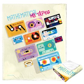 Adventure Time Silk Touch Throw Blanket, 50" x 60", Mathematical Mixtapes