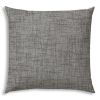 WEAVE Gray Indoor/Outdoor Pillow - Sewn Closure