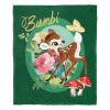 Bambi 80th Celebration; Bambi Bouquet Aggretsuko Comics Silk Touch Throw Blanket; 50" x 60"