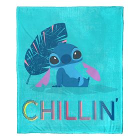 Lilo & Stitch; Chillin & Thrillin Aggretsuko Comics Silk Touch Throw Blanket; 50" x 60"