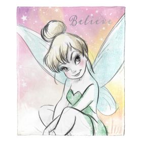 Tinkerbell; Sketchy Fairy Aggretsuko Comics Silk Touch Throw Blanket; 50" x 60"