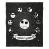 Nightmare Before Christmas; Phases of Jack Aggretsuko Comics Silk Touch Throw Blanket; 50" x 60"