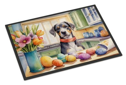 Decorating Easter Catahoula Doormat Front Door Mat Indoor Outdoor Rugs for Entryway, Non Slip Washable Low Pile, 24H X 36W