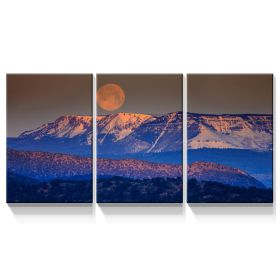 3 Panels Framed Wharf Canvas Wall Art Decor,3 Pieces Mordern Canvas Decoration Painting for Office,Dining room,Living room