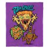 Warner Bros. Scooby-Doo Silk Touch Throw Blanket, 50" x 60", Pizza Ghost