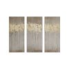 Gold Foil Abstract 3-piece Canvas Wall Art Set