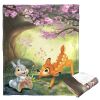 Bambi 80th Celebration; Forest Buddies Aggretsuko Comics Silk Touch Throw Blanket; 50" x 60"