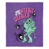 Warner Bros. Scooby-Doo Silk Touch Throw Blanket, 50" x 60", Heebie Geebies Night