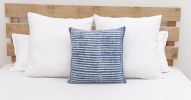 MTN Pillow Cover Indigo Blue Pillow Cover Pillow Cover for new year gift Boho Pillow Cover