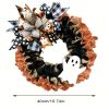 Ghost Halloween Wreath Front Door Decor, Door Wreath, Halloween Festival Holiday Wreath, Ghost Wreath Door Decoration