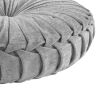 Poly Chenille Round Floor Pillow Cushion