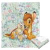 Bambi 80th Celebration; Botanical Duo Aggretsuko Comics Silk Touch Throw Blanket; 50" x 60"