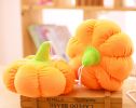 3Pcs Cartoon Pumpkin Plush Stuffed Toy for Halloween Festival Bed Sofa Decoration