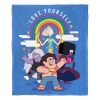 Cartoon Network's Steven Universe Silk Touch Throw Blanket, 50" x 60", Love Yourself