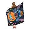 Lilo & Stitch; Candy Stitch Aggretsuko Comics Silk Touch Throw Blanket; 50" x 60"