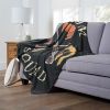 Hocus Pocus; Broom Squad Aggretsuko Comics Silk Touch Throw Blanket; 50" x 60"