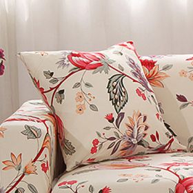 Printed Sofa Cushion Sofa Cover Sofa Cover (Option: C-45x45 pillowcase x2)