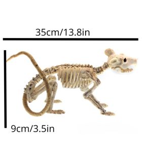 Spook Up Your Halloween Decor with This Vivid Bat Skeleton Model (material: Mouse)