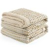 VERAMUSE Sherpa Throw Blanket for Couch 50"X60" Winter Thick Warm Blankets for Bed Sofa