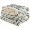 VERAMUSE Sherpa Throw Blanket for Couch 50"X60" Winter Thick Warm Blankets for Bed Sofa