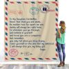 Letter Blanket Soft Flannel Throw Blanket 200*150CM