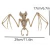 Spook Up Your Halloween Decor with This Vivid Bat Skeleton Model