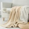 VERAMUSE Sherpa Throw Blanket for Couch 50"X60" Winter Thick Warm Blankets for Bed Sofa